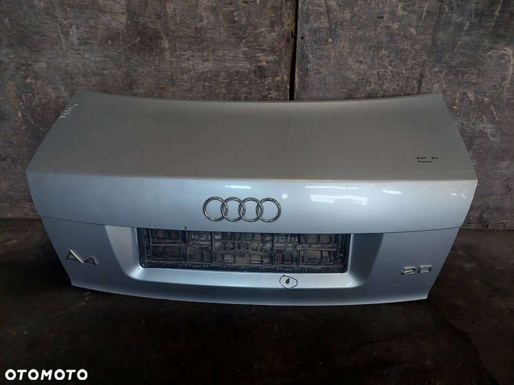 KOMPLETNY TYŁ KLAPA BAGAŻNIKA ZDERZAK TYŁ LAMPY AUDI A4 B6 SEDAN LY7W - 9