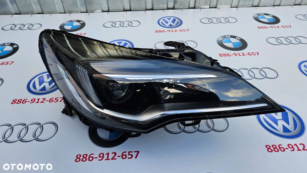 Opel Astra K V Reflektor przedni prawy Lampa przód prawy H1 H7 SOCZEWKA EUROPA NOWA - 1
