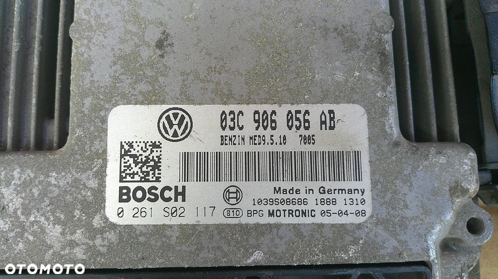 VW GOLF 5 PLUS 1.6 FSI IMMO ZESTAW STARTOWY - 4