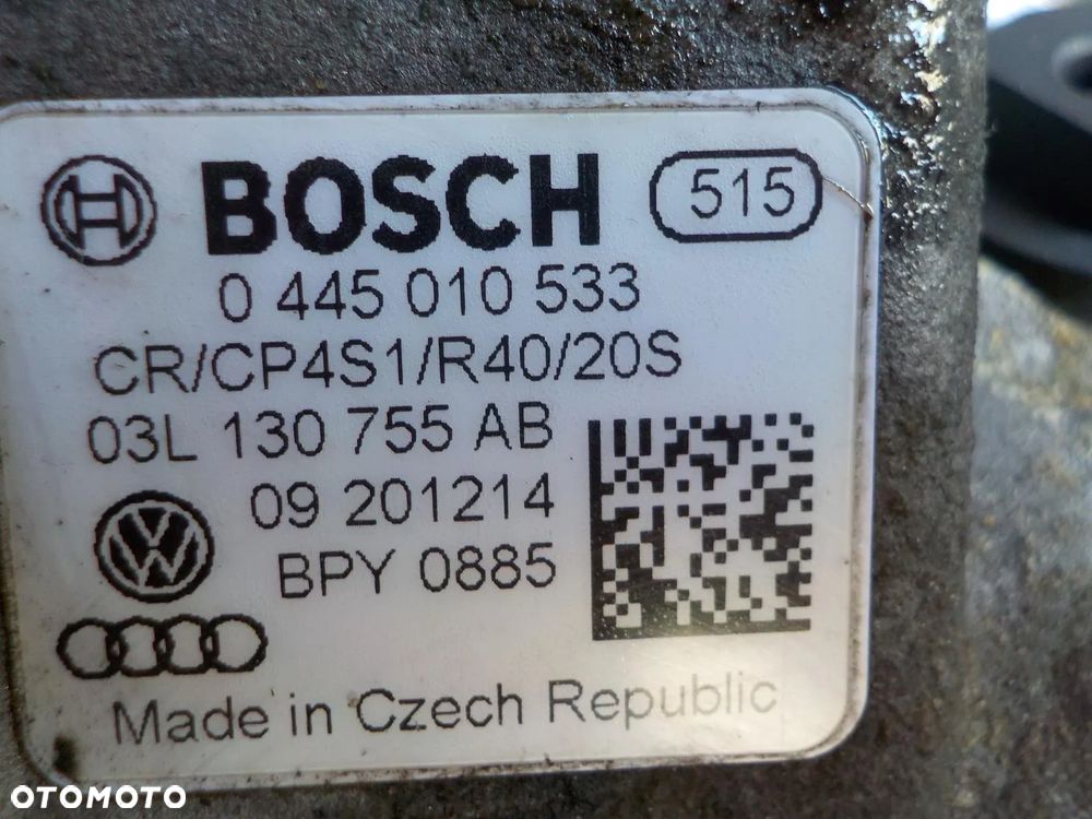 VW CRAFTER CKT 2.0 TDI POMPA WTRYSKOWA PALIWA 03L130755AB - 5
