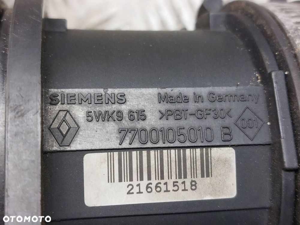 RURA DOLOT POWIETRZA PRZEPŁYWOMIERZ VOLVO S40 I LIFT 617210 7700105010B - 5