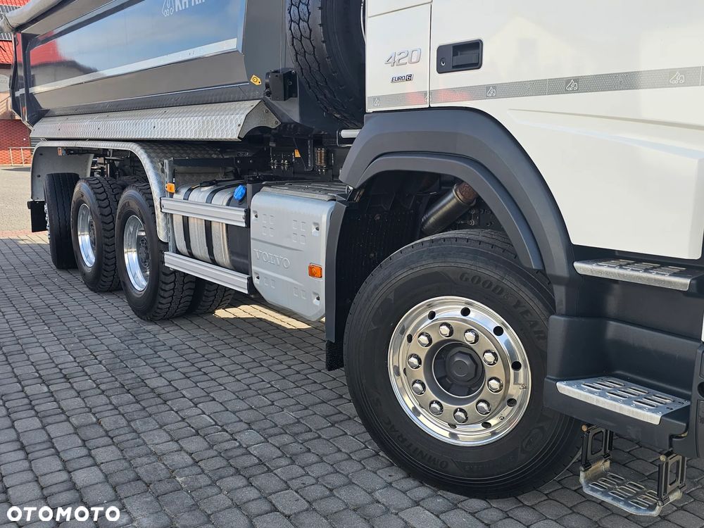 Volvo FMX 420 WYWROTKA 8X4 KH-KIPPER OŚ PODN.I SKRĘTNA! - 24