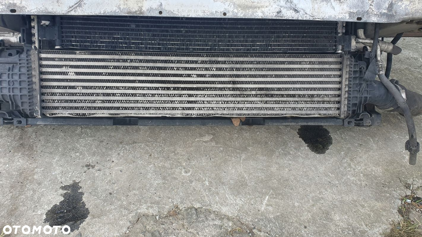 Audi A4 B8 8K0 07-12 2.0 TDI pas przedni chłodnice wzmocnienie wentylatory - 3