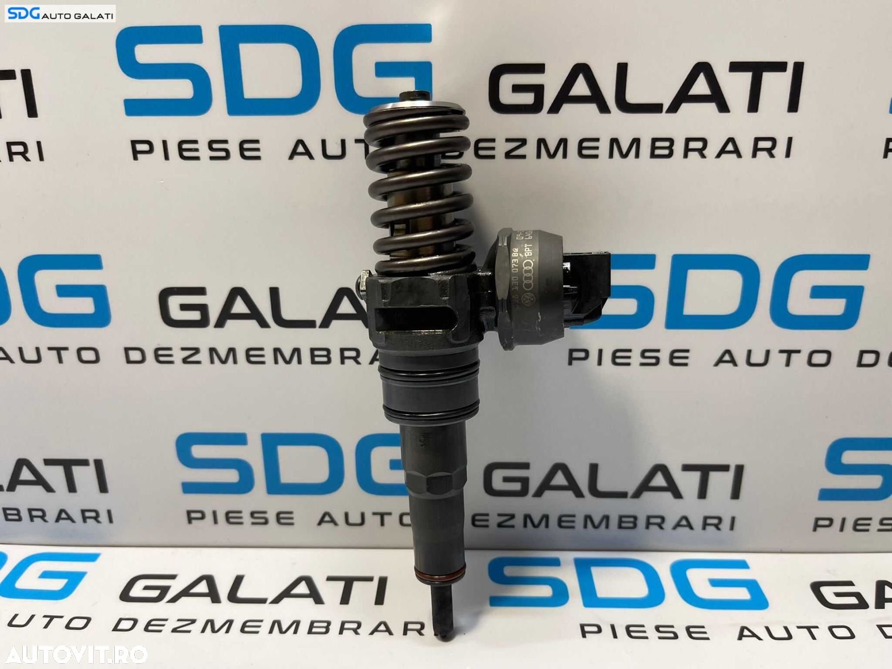 Injector Injectoare Pompa Pompe Diuza Volkswagen Golf 5 2.0 TDI BMM 103KW 140CP 2004 - 2008 Cod 038130073BQ CU 0414720312 [B3991] - 1