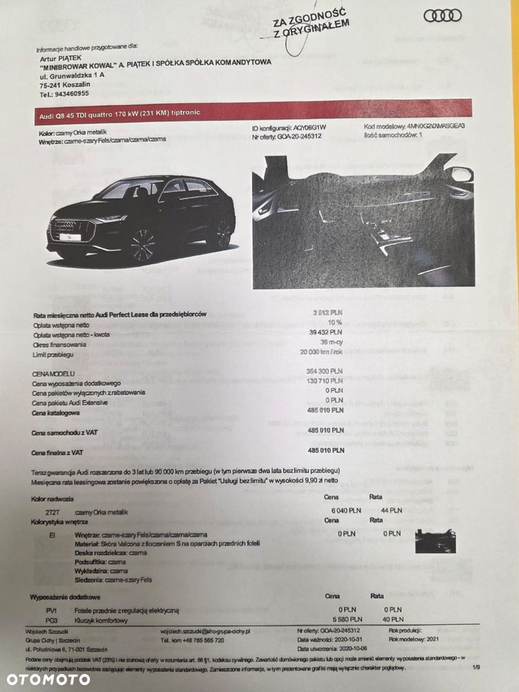 Audi Q8 45 TDI mHEV Quattro Tiptronic - 14