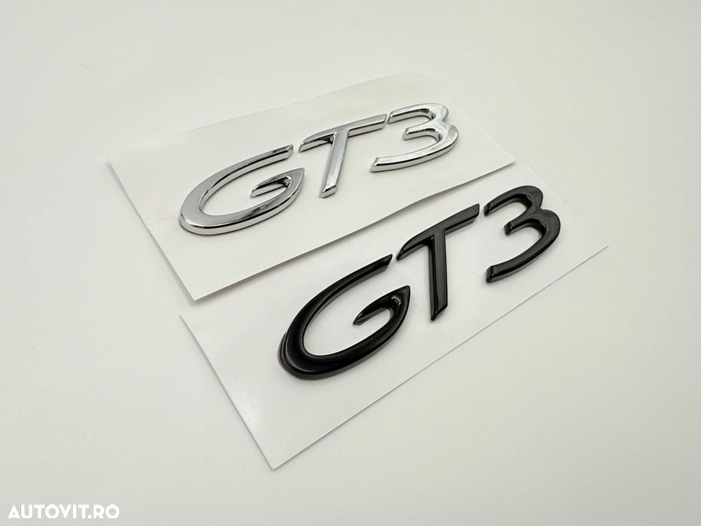 Emblema Compatibila Porsche GT3 spate - 2