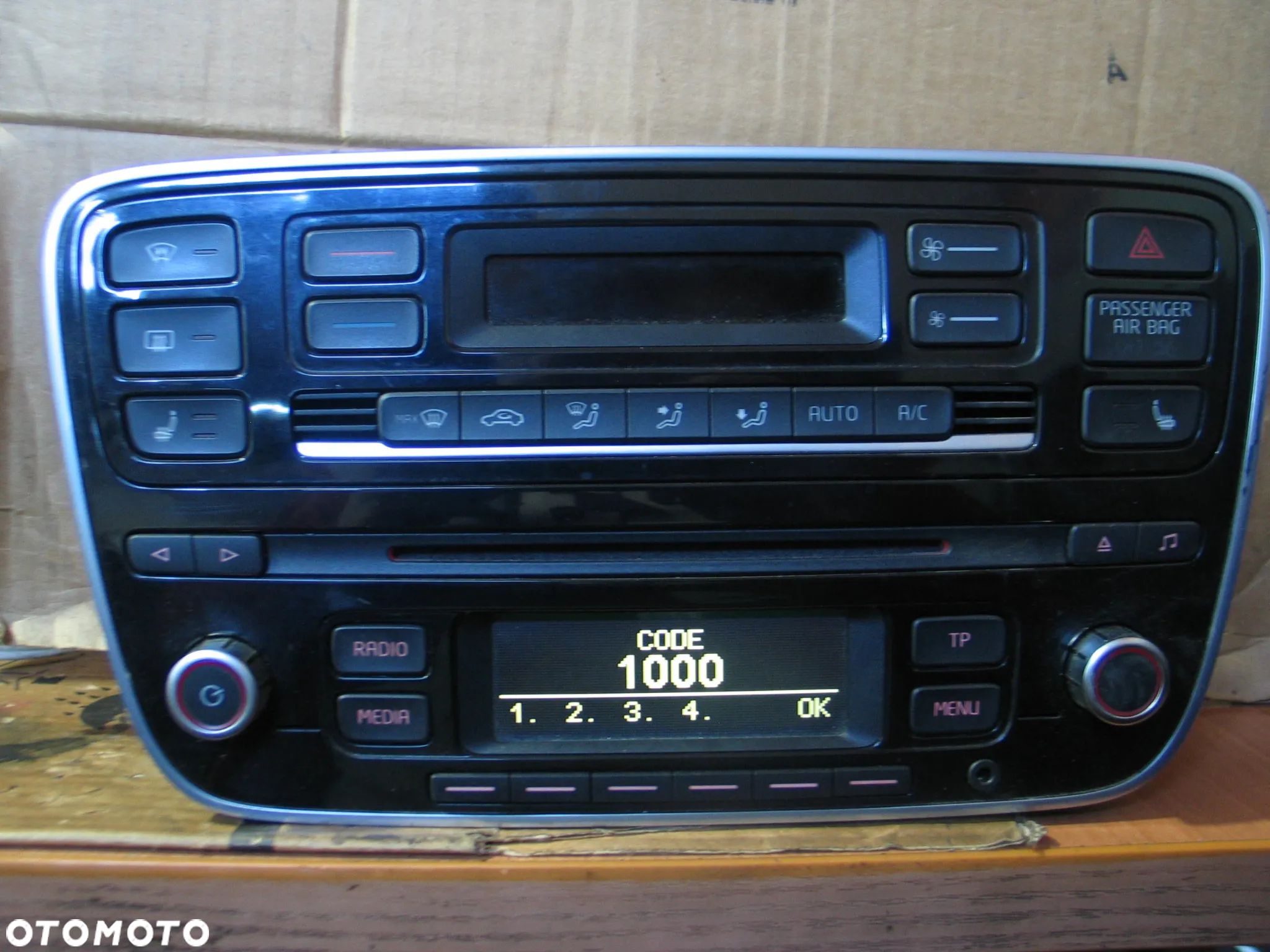 radio radioodtwarzacz Vw Up 1S0035156J - 1
