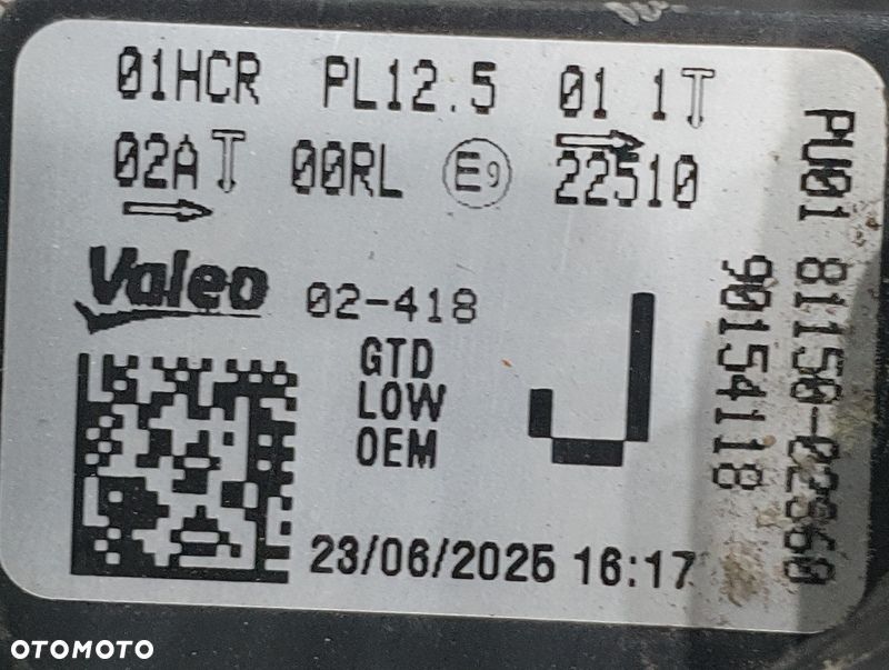 Toyota Corolla E21 Reflektor Lewy 81150-02860 - 4