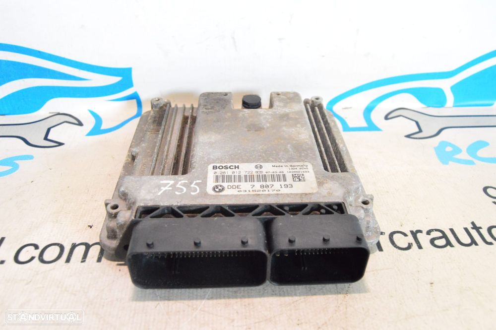 CENTRALINA ECU MOTOR MINI R57 CABRIO 1.6D 16V 109CV 9HZ 13617808454 7808454 DDE7808454 0281012722 R55 CLUBMAN R56 COOPER - 3