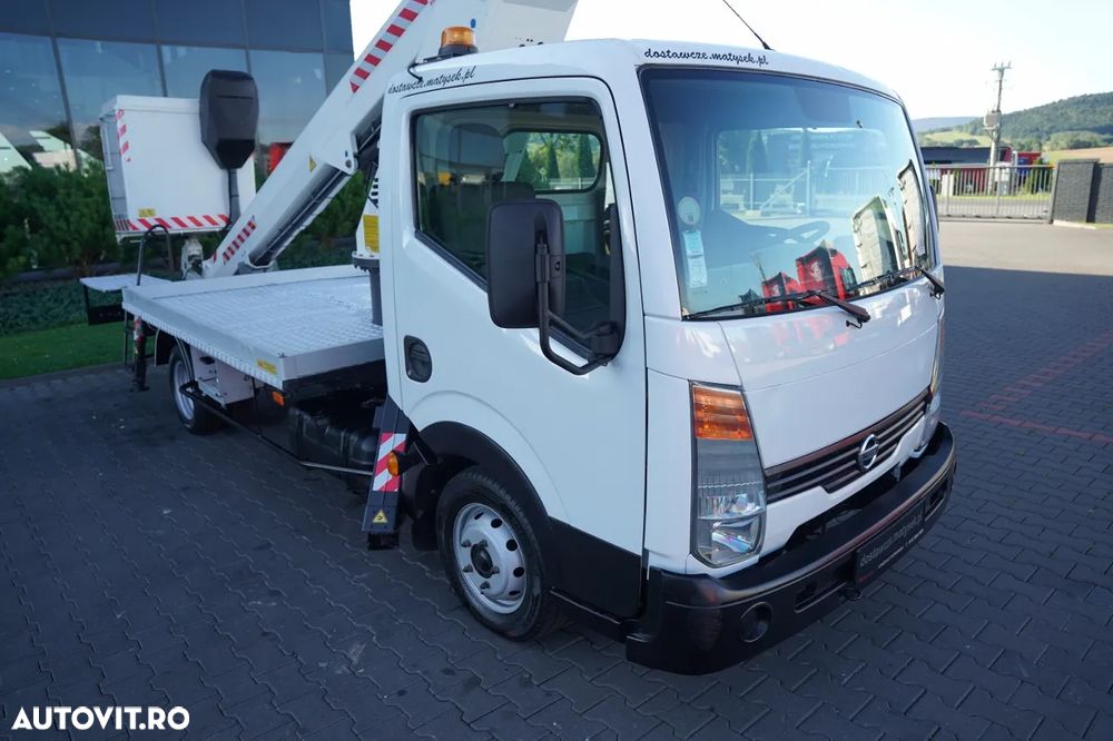Nissan CABSTAR / ELEVATOR DE 20 DE METRI / GSR E200TE4 / DUBLU / CAPACITATE DE RIDICARE - 200 kg / 4 STABILIZATOARE / - 13