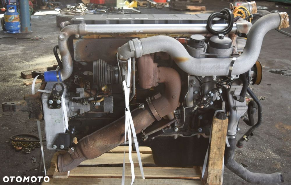 KOMPLETNY SILNIK MAN D2066 LF40 TGX TGA TGS EURO 5 - 4