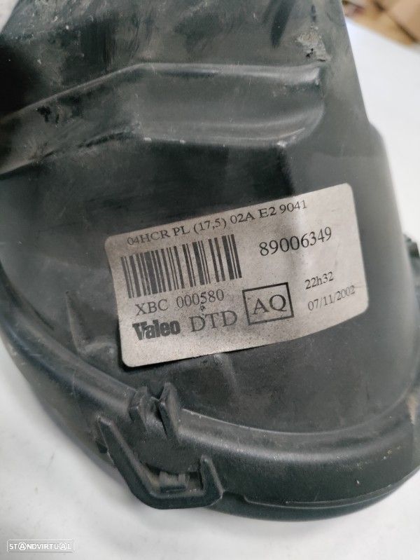 Farol Frente Direito / Otica Direita Rover 25 Hatchback (Rf)  89006349 - 9