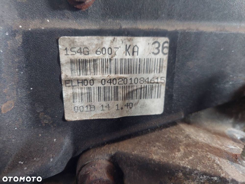 SILNIK BENZYNOWY SŁUPEK FORD FOCUS MK1 1.4 16V FXDB - 5