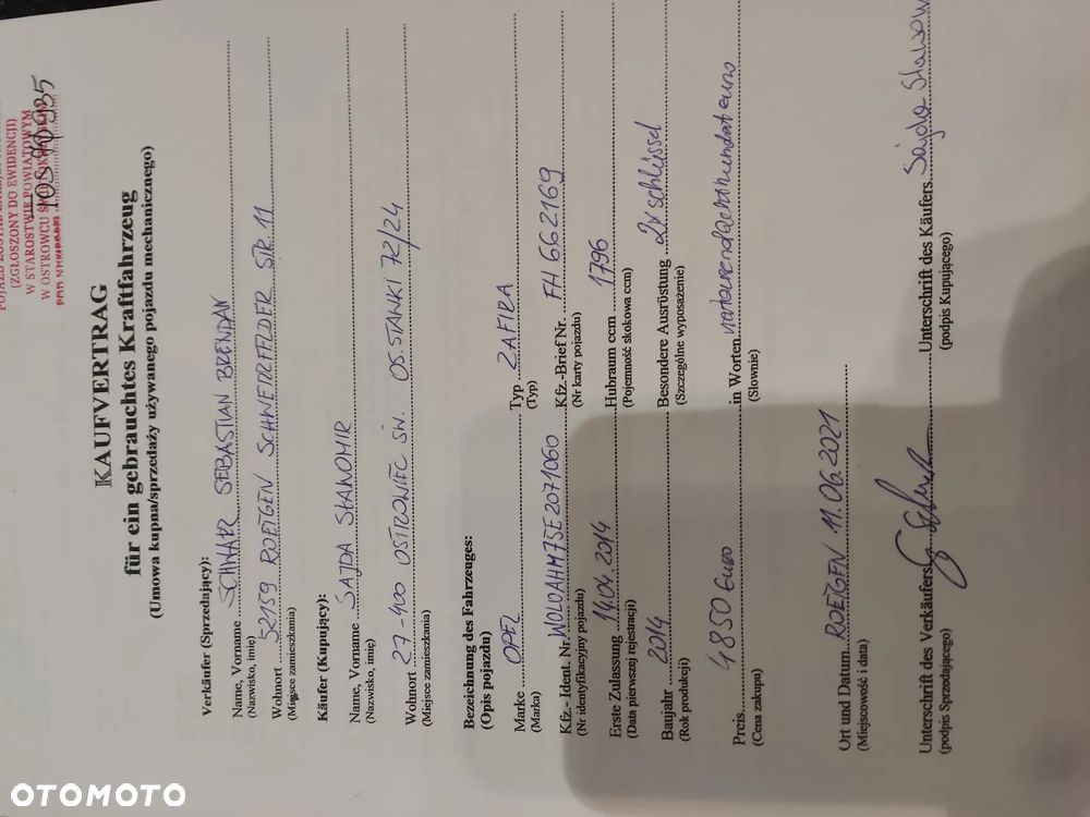 Opel Zafira 1.8 Family Plus - 6