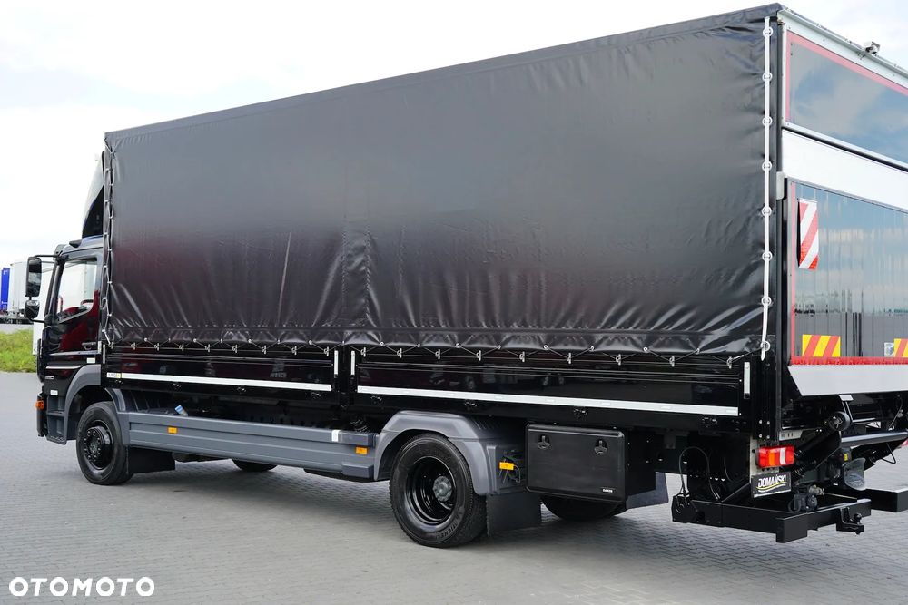 Mercedes-Benz ATEGO / 1530 / ACC / E 6 / BURTOPLANDEKA + WINDA / 18 PALET / 57 000 KM - 40