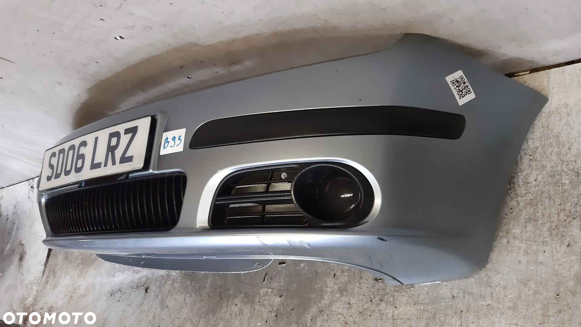 )  ZDERZAK PRZÓD PRZEDNI SKODA FABIA I 1 LIFT FL 9151 SZARY - 5