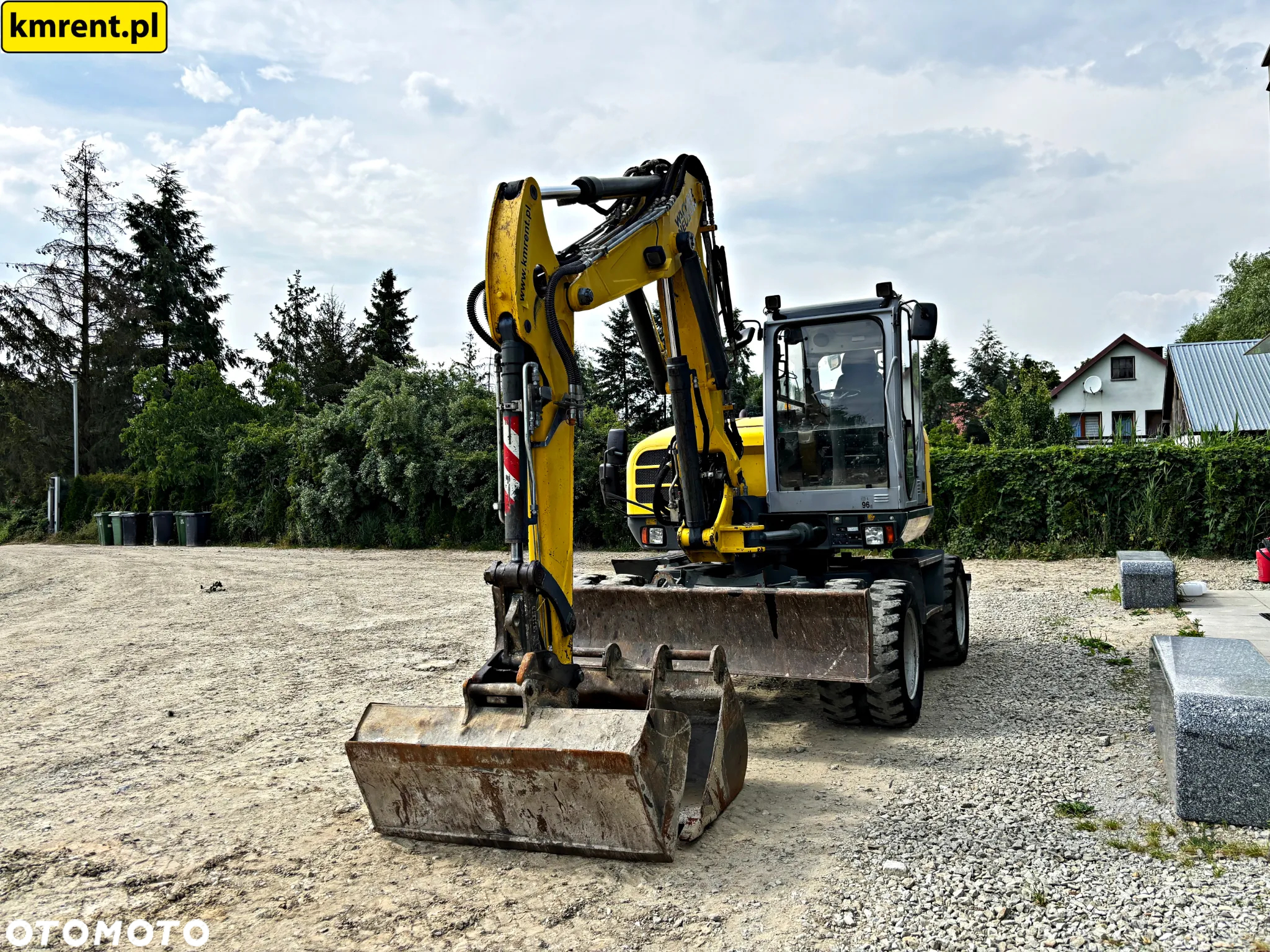 Wacker Neuson EW 100 KOPARKA KOŁOWA 2017R. |  KOMATSU PW 98 118 LIEBHERR 309 311 - 7