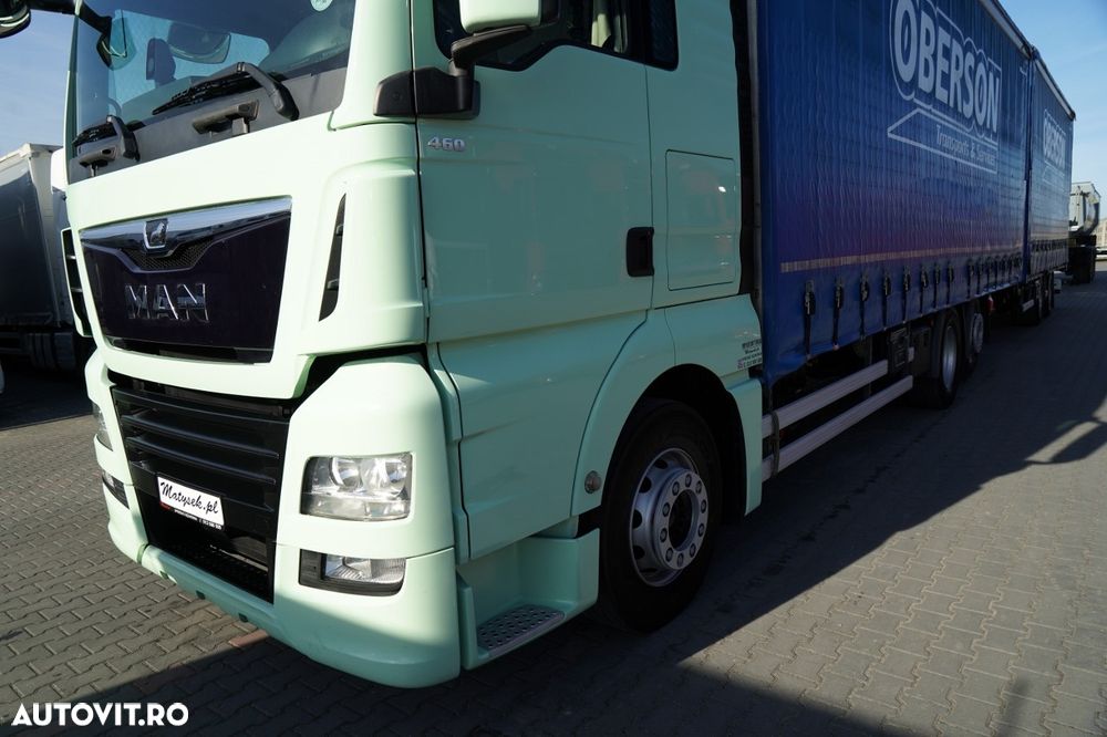 MAN TGX 26.460 / REMORCA TANDEM / 120 M3 / PUNȚĂ RIDICATĂ / PUNȚĂ DIRECȚIE / + REMORCA FRUEHAUF / PUNȚI SAF - 6