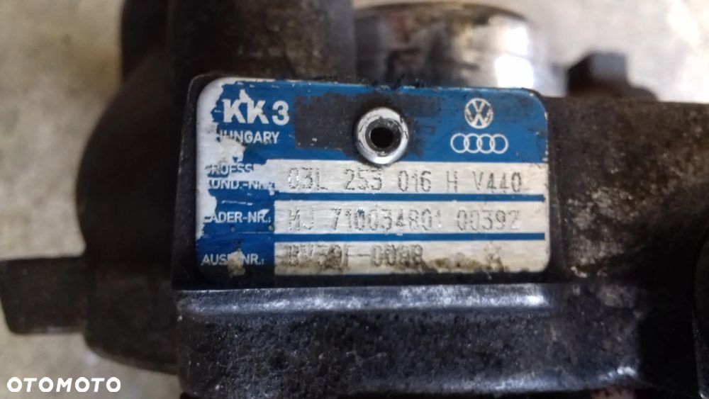 turbina turbosprężarka 03L253016H Fabia II 1.6 TDI CAYC do regeneracji - 6