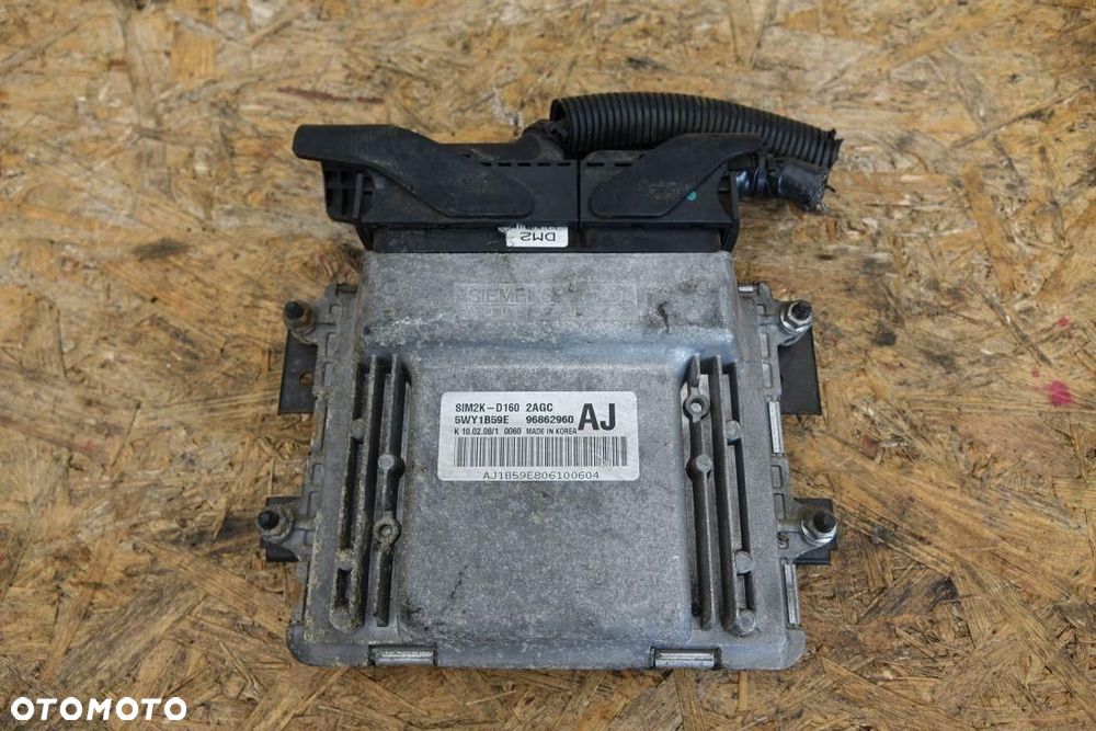 STEROWNIK SILNIKA KOMPUTER CHEVROLET EPICA 5WY1B59E 96862960AJ - 1