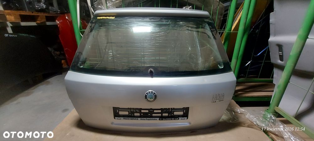 Skoda Fabia I HB Klapa Bagaznika Tył Tylna Kolor 9102 - 1