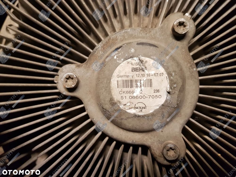 WISKOZA WISKO WENTYLATORA CHŁODNICY MAN TGX TGS EURO 6 D3876 LF 01 - 6