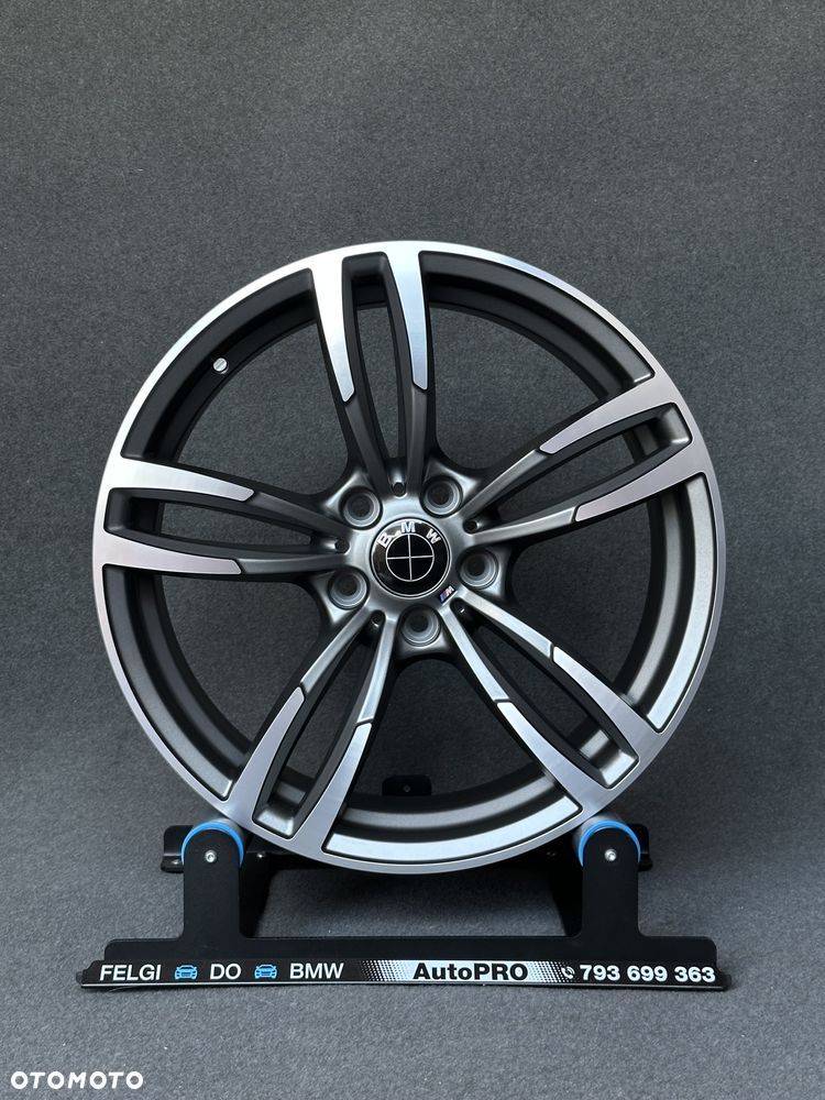 NOWE Felgi do BMW 19” 5x120 GRAFIT MAT/polerowane fronty - 6
