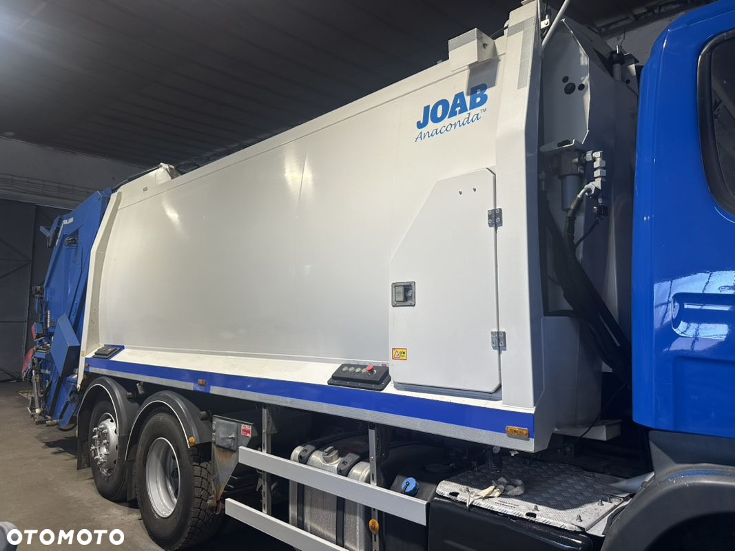 Scania P370 6X2 EURO6 Smieciarka JOAB dwukomorowa - 22