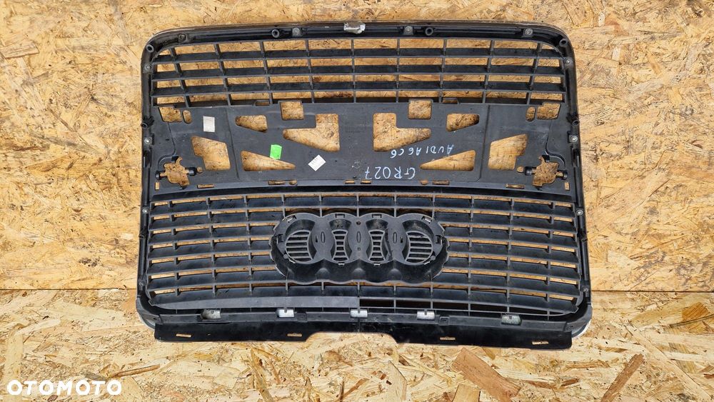 AUDI A6 C6 ATRAPA GRILL ZDERZAKA PRZÓD 4F0853651 - 5