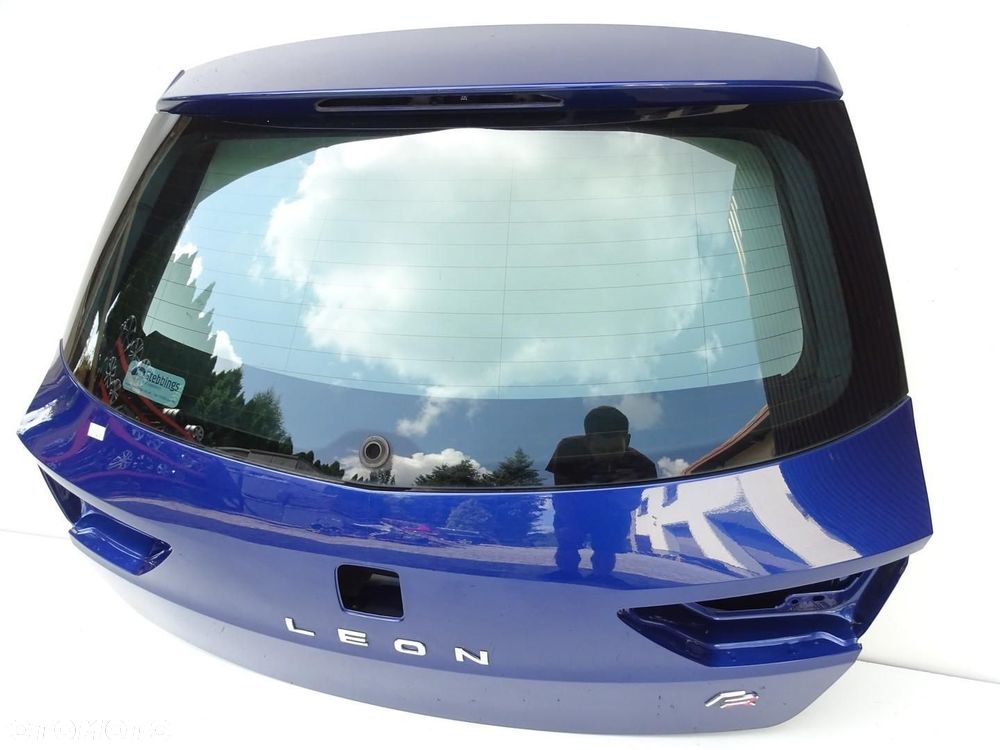 KLAPA TYŁ TYLNA BAGAŻNIKA + SZYBA LW5L SEAT LEON III 5F KOMBI 12-19r - 4