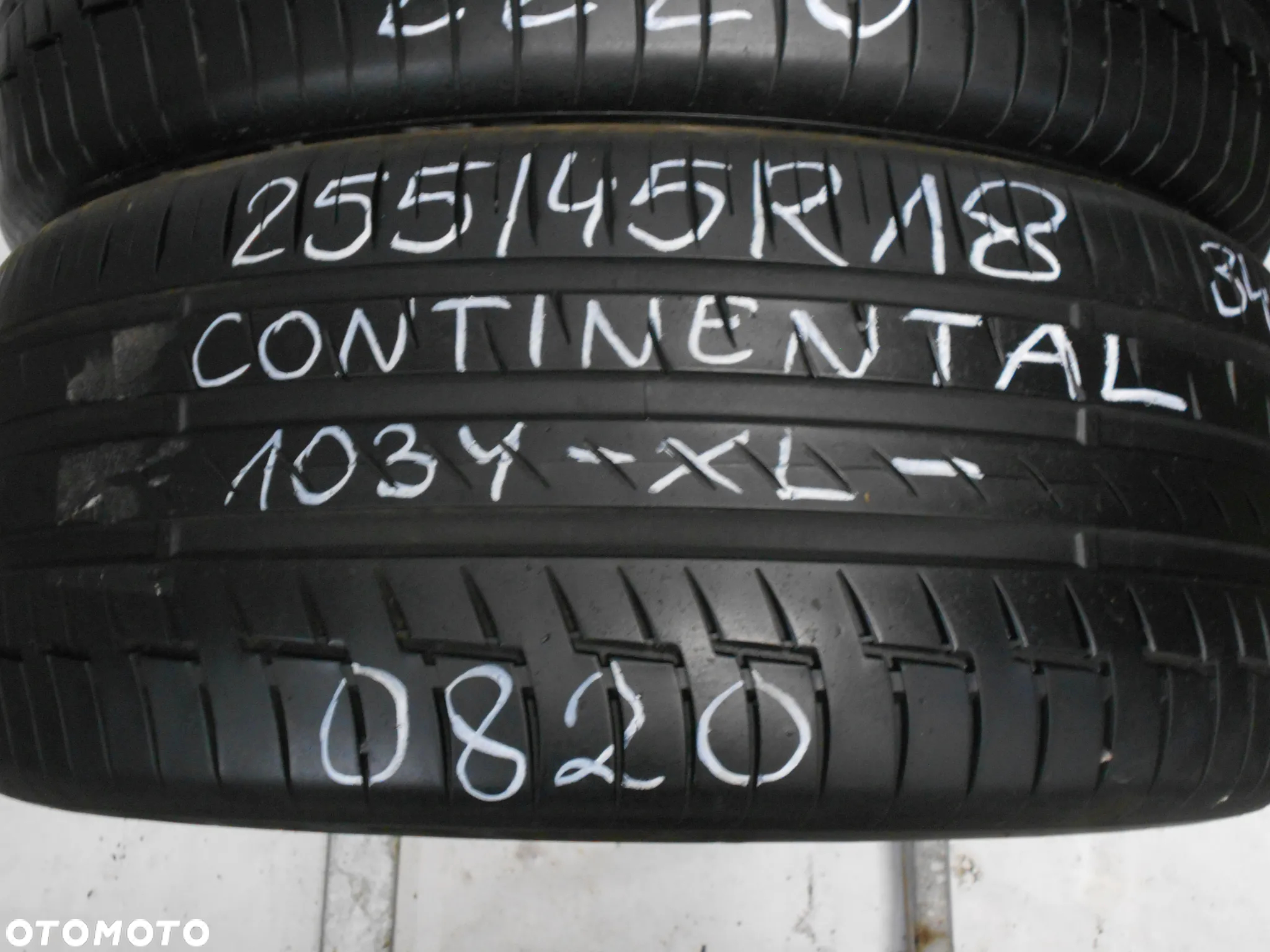 OPONY  255/45R18 CONTINENTAL PREMIUM CONTACT 6 XL DOT 2220 6.8MM - 2