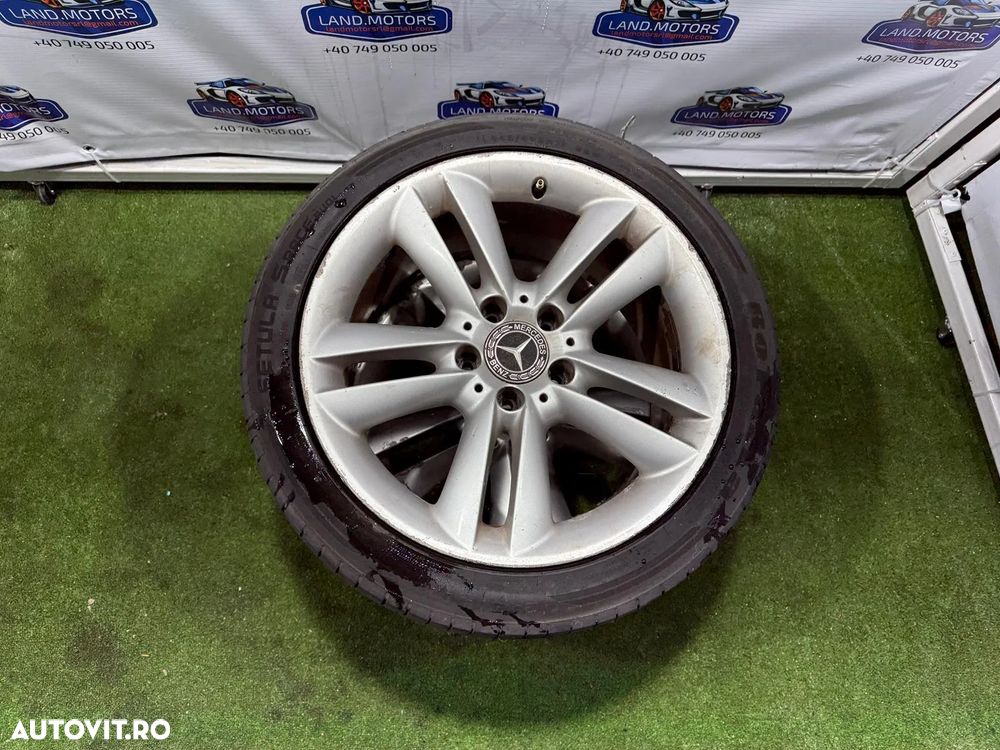JANTE MERCEDES BENZ R17 / 5x112 / CLK / SI7 wa / 8JX17H2 ET30 / 7J/17H2 ET38 / 245/40 Z R17 95W + CAUCIUCURI (X4) - 1