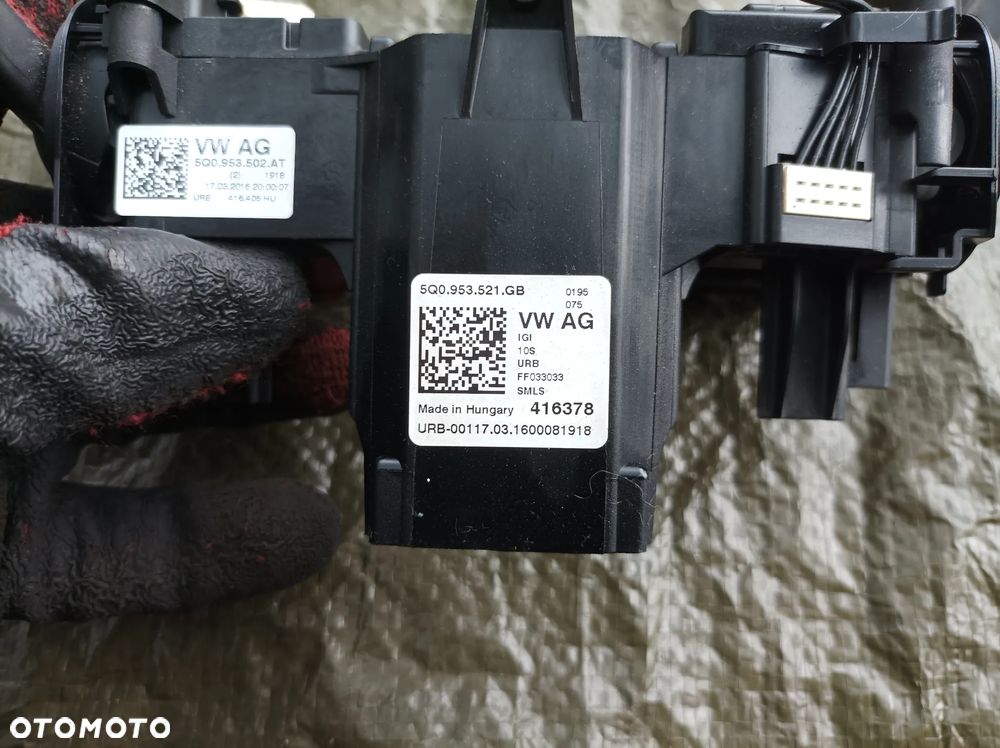 VW Skoda Audi manetki przełącznik zespolony 5Q0953521GB - 3