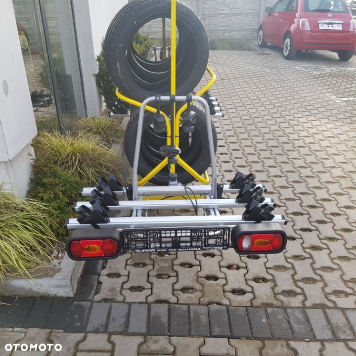 1x Bagażnik aluminiowy na hak platforma rowerowa dla maksymalnie 3 rowerów GIRO 3 13 pin Poznań - 1