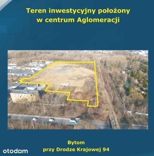 Bytom- działka inwestycyjna o pow. 2.964m2