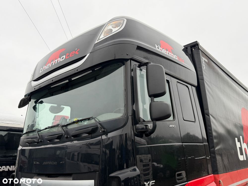 DAF XF SSC 106 480 idealny stan 225Tkm przebiegu z Niemiec firanka 6x2 świeżo po serwisie - 16