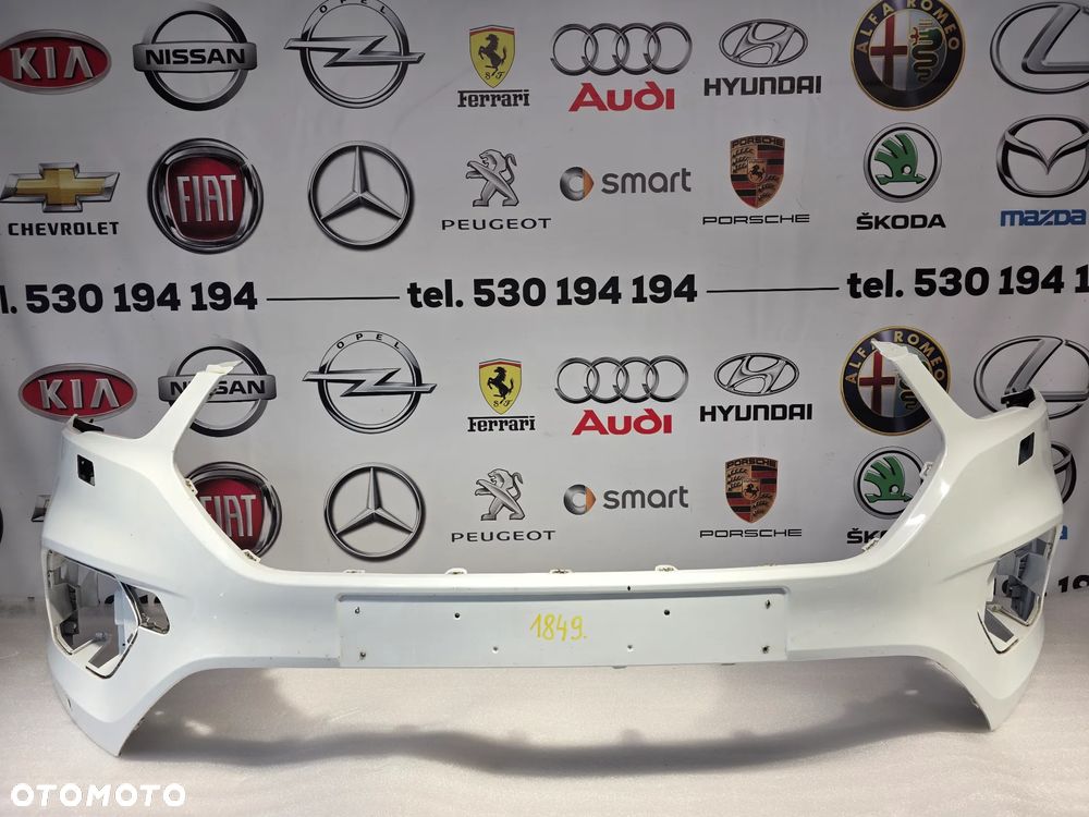 FORD KUGA MK2 II LIFT 16- ST / ST-LINE ZDERZAK PRZEDNI PRZÓD NA SPRYSKI + 4xPDC BIAŁY NR GV44-S17K819 GV44-S17K819L GV44-17757 GV44-17757V NR AUKCJI NZ1849 - 1