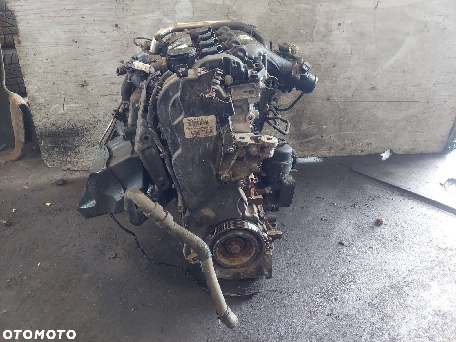 SILNIK DIESEL + POMPA WTRYSKI TURBO MONDEO MK4 2.0 TDCI D4204T QXBA - 5