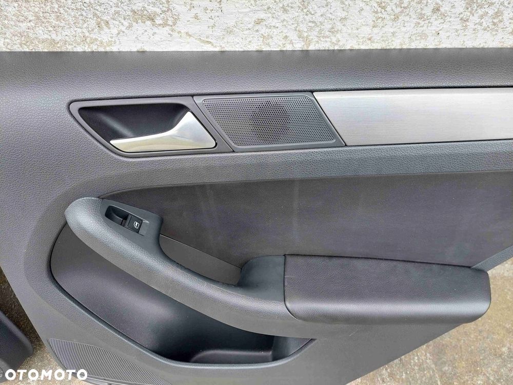 Boczek Boczki Drzwi Jetta VI 5C 2011- Komplet Skóra - 2