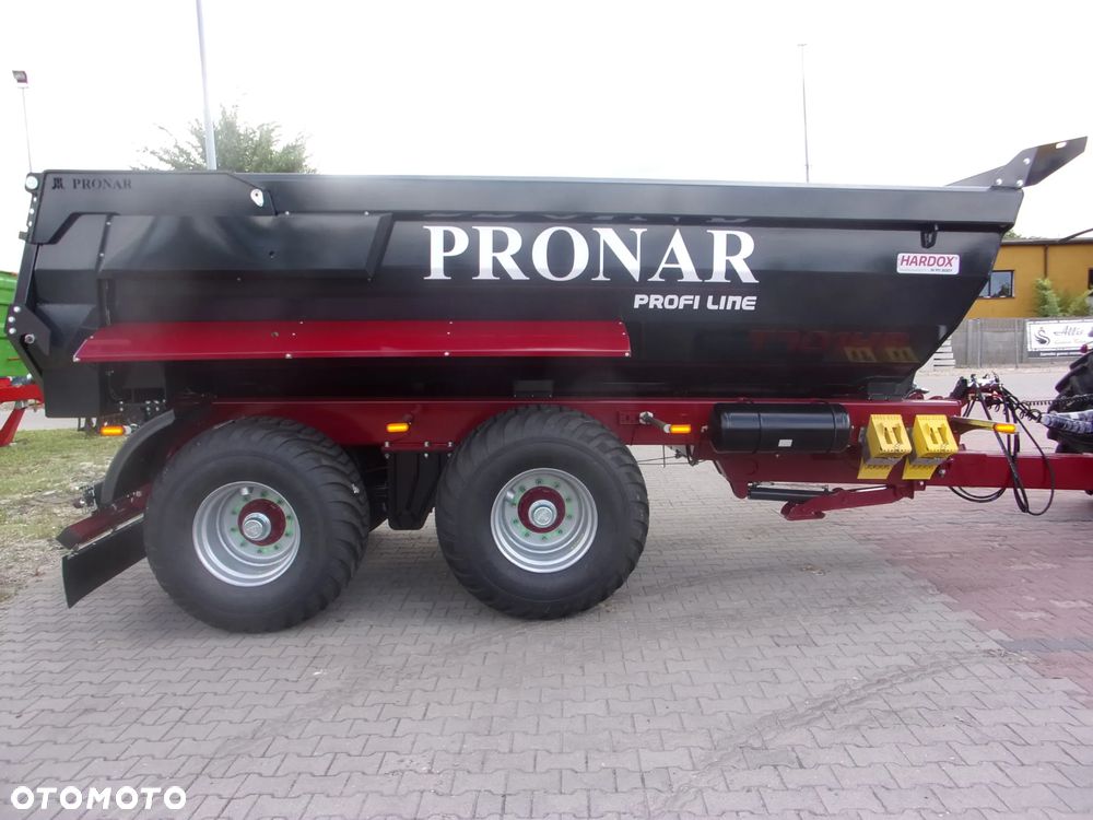 Pronar Przyczepa rolnicza - ciężarowa - budowlana PRONAR T-701HP -16,1 tony, ze skrzynią ładunkową typu Half-Pipe, skorupowa, tandem - 3