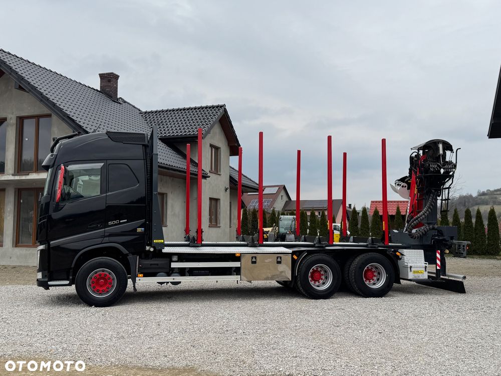 Volvo FH500 EPSILON M12Z 6x4 DOLL Do drewna drzewa kłody stosu - 9