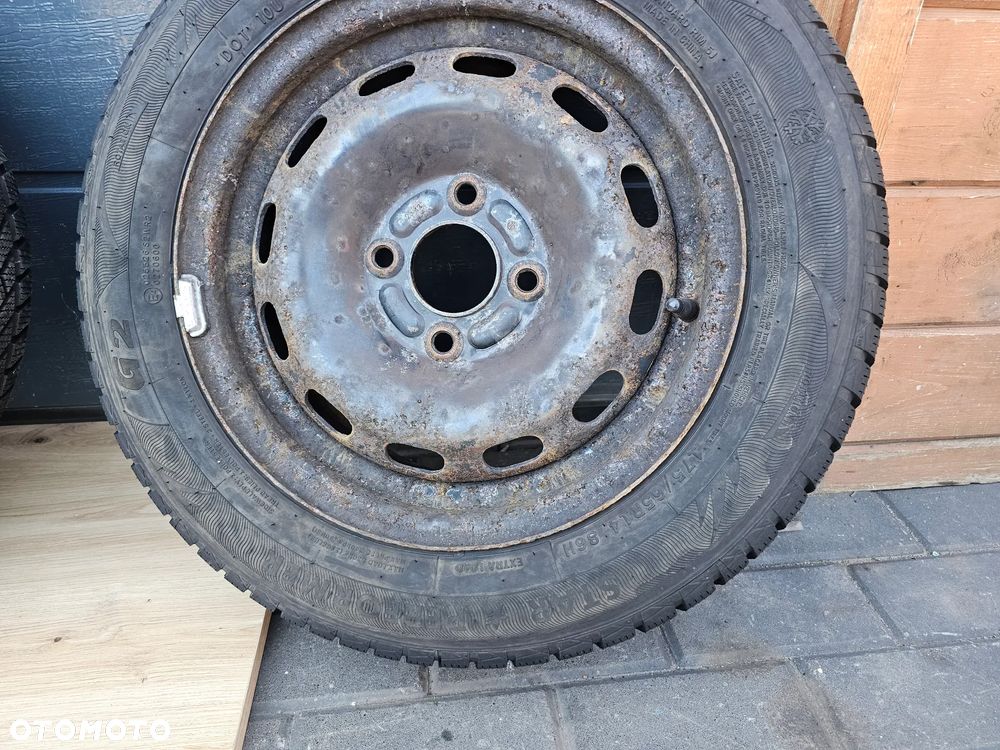 KOŁA FELGI STALOWE KOŁPAKI OPONY ZIMOWE 175/65 R14 FORD FIESTA FUSION 4x108 ET37 5,5J - 4