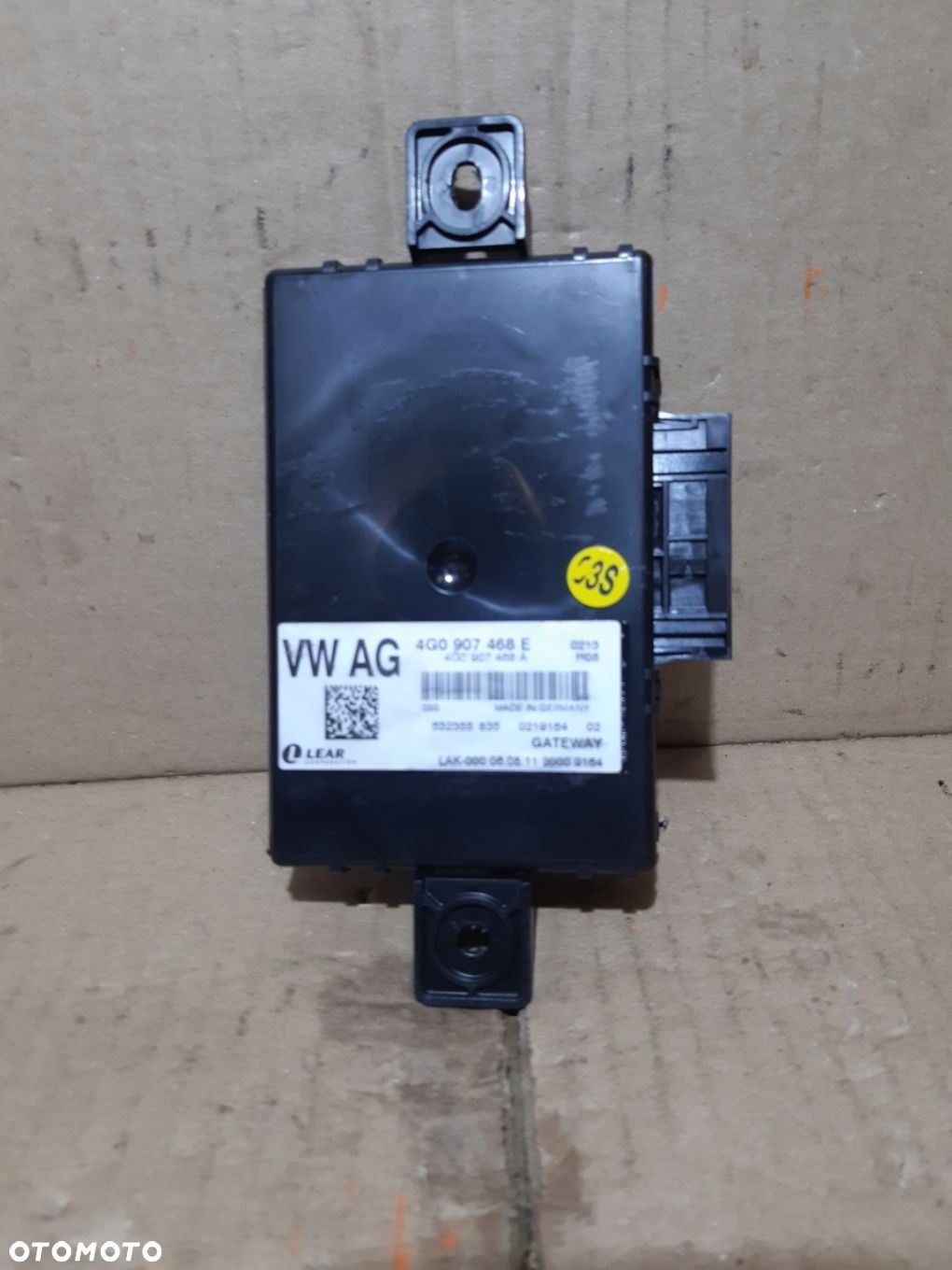 AUDI A6 C7 C7 MODUŁ STEROWNIK GATEWAY 4G0907468A 4G0907468E - 1