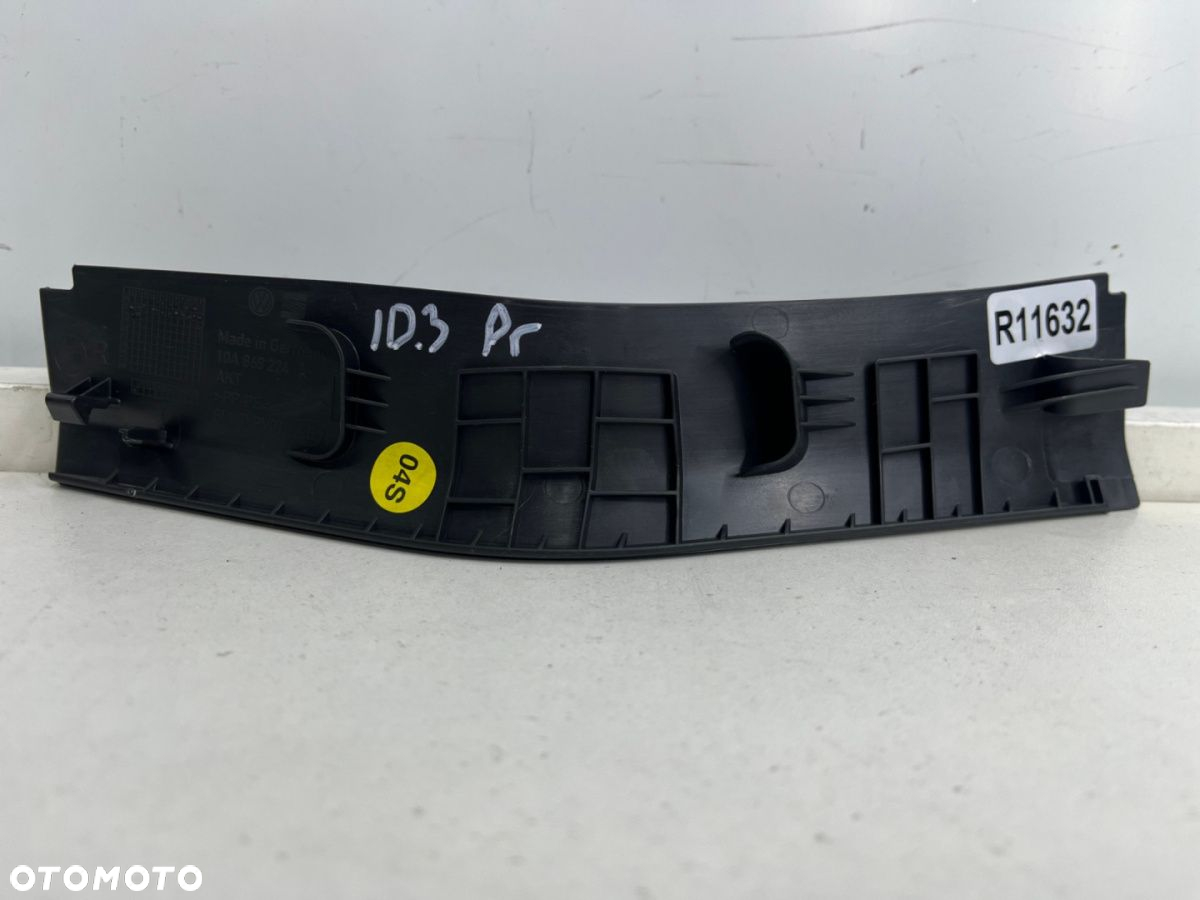Plastik VW ID.3 id3 prawa boczna osłona zaślepka deski rozdzielczej 10a868224a - 4