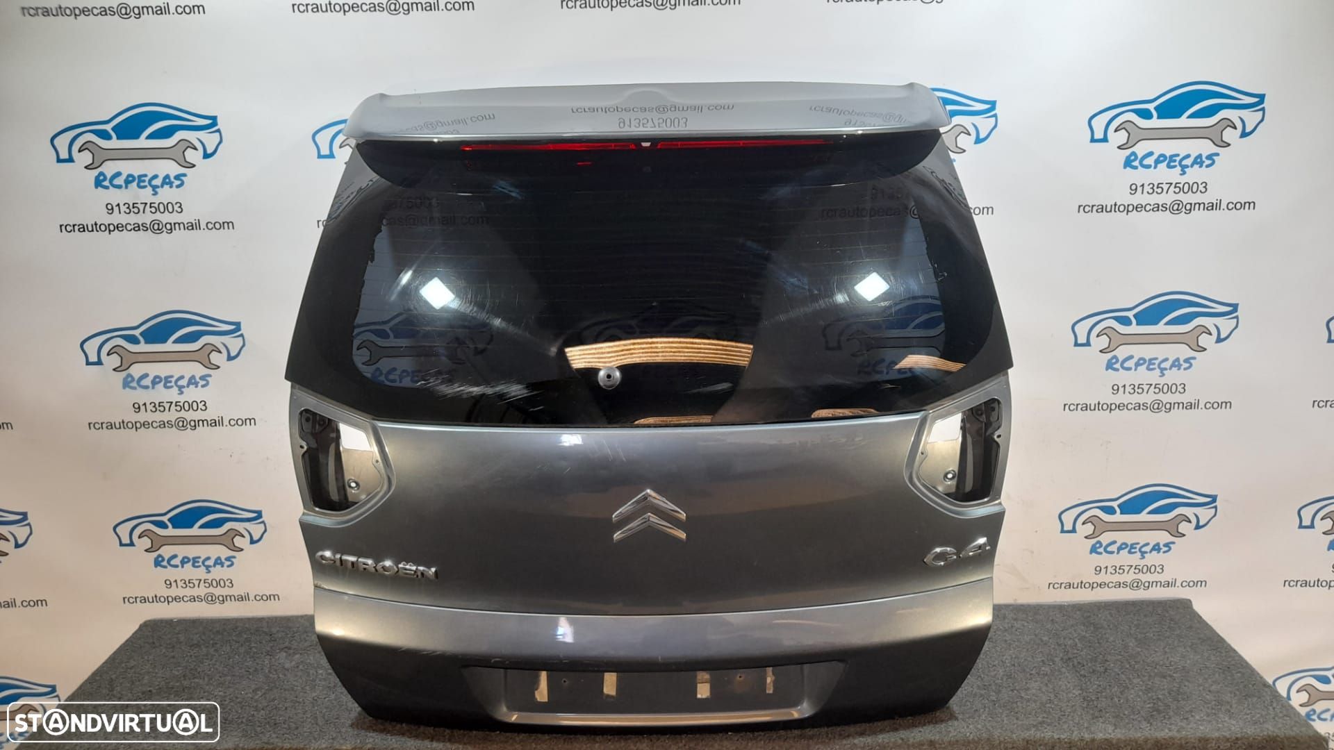 PORTA TAMPA MALA CITROEN C4 PICASSO I 1 MK1 UD SPOILER LIP AILERON FECHO PUXADOR MOTOR VIDRO 3º STOP - 1