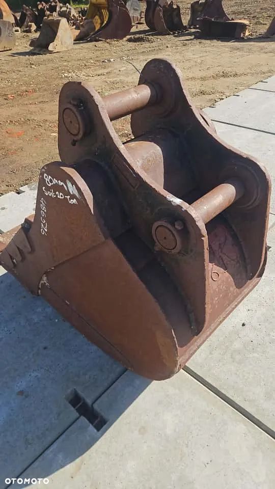 Łyżka 75cm złącze Miller 80mm 100, 90, 80 do koparki do kopania 20t ton - 2