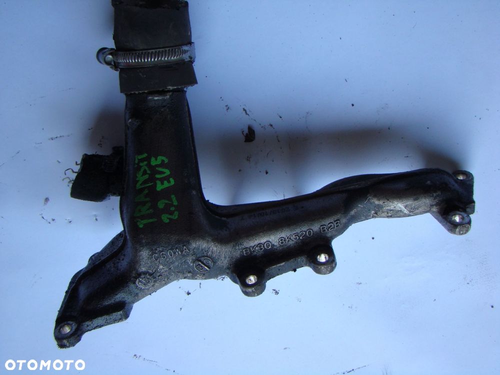 kolektor króciec wody bk3q8k520b2b ford transit 2.2 euro 5 - 1