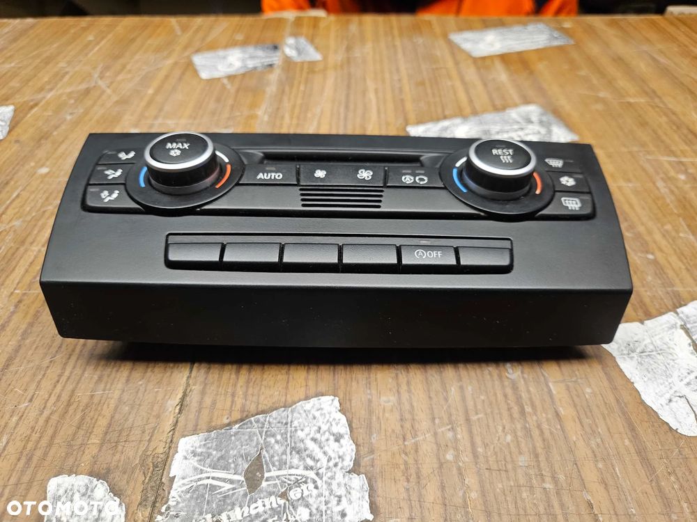 Klimatronik Panel Sterowania Nawiewu Klimatyzacji Ramka Dekor BMW 3 E90 E91 Europa 2009r - 3