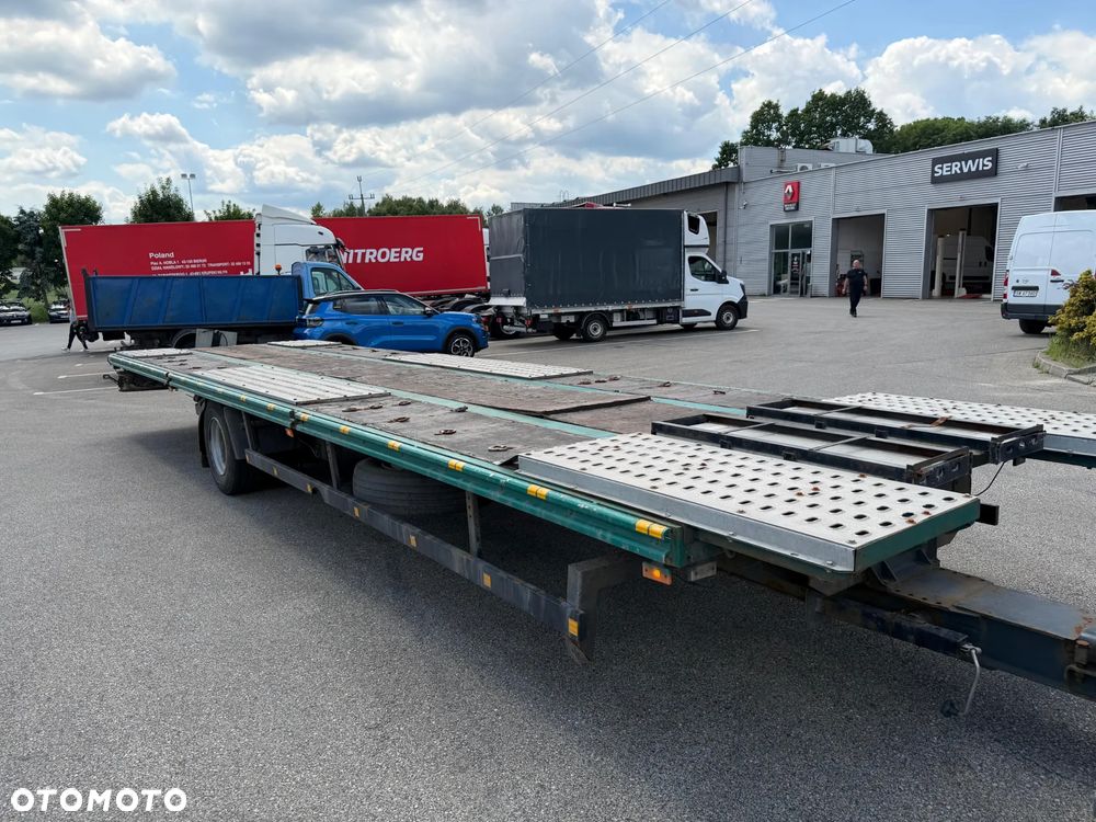 Renault MIDLUM AUTOLAWETA ZESTAW Z PRZYCZEPĄ WINDA HYDRAULICZNA - 10