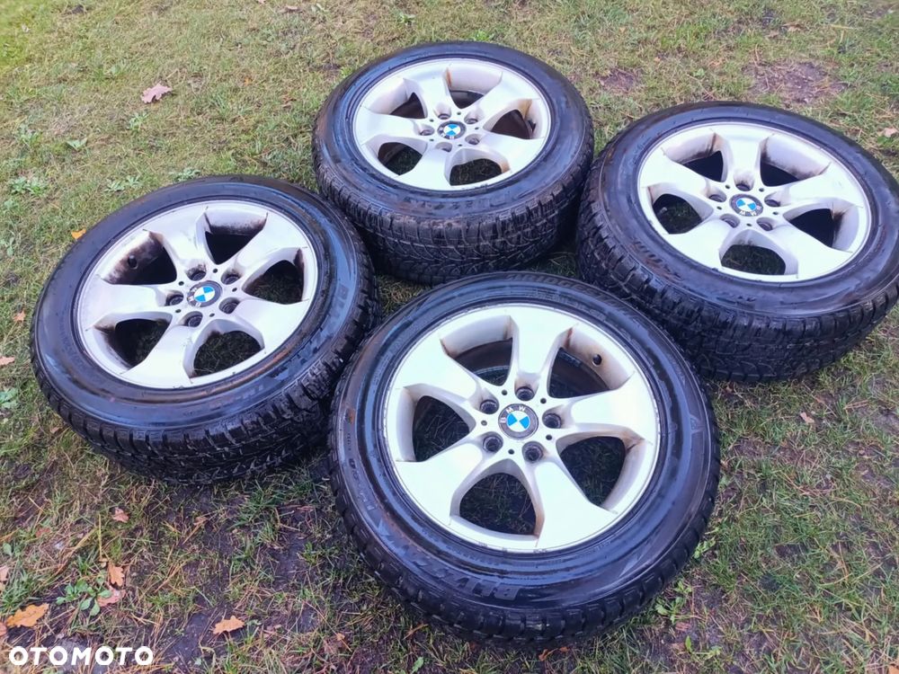 Koła felgi opony alufelgi zimowe BMW E83 X3 F25 X1 E83 235/55/17 Bridgestone Blizzak LM-80